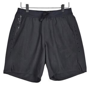 TEN THOUSAND “THE INTERVAL SHORT” – MEN’S SMALL – BLACK – 7" INSEAM